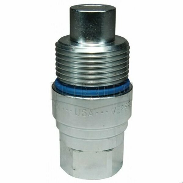 Dixon DQC VEP Female Plug, 3/4-12 Nominal, Female BSPP, Steel, Domestic VEP6BF6